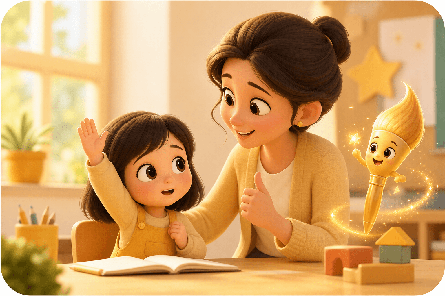 Encourage first, then guide