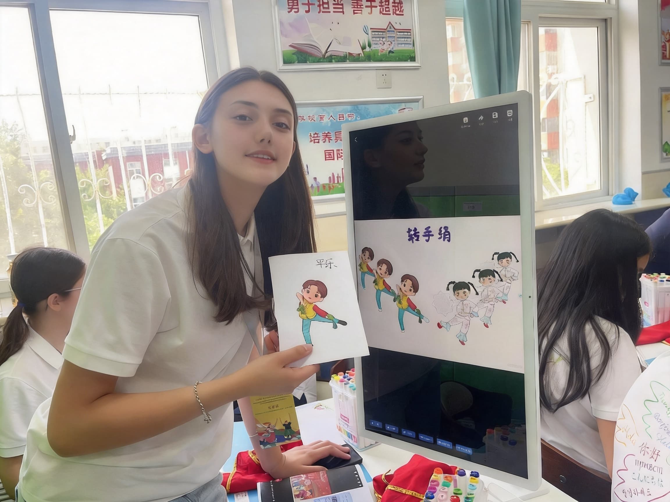 Public school · Digital vs physical work